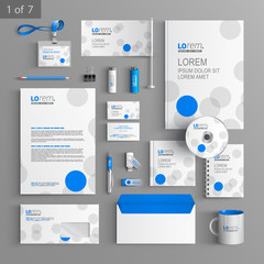 stationery template design