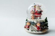 Snow Globe With Santa Claus Inside