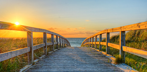 Wall Mural - Strandbild Wasser Ostsee