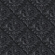 Vector damask seamless pattern background. Elegant luxury