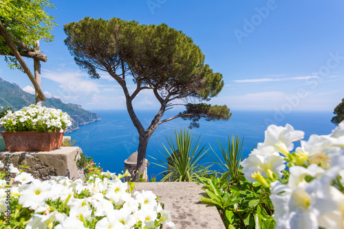 Tapeta ścienna Ravello, wybrzeże amalfi, salerno, Włochy. 