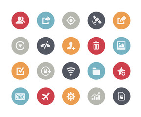 Wall Mural - web and mobile icons 2 -- classics series