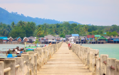 Canvas Print - Koh Libong Pier