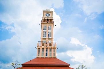 Clock tower in Kelantan, Malaysia