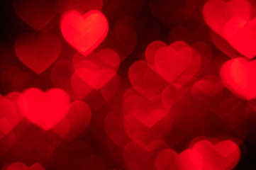 red heart shape holiday photo background