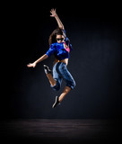 Fototapeta Sport - Modern dancer (normal version)