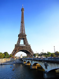 Fototapeta Boho - The Eiffel Tower in Paris, France