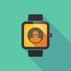 Poster - Smart watch with a thief