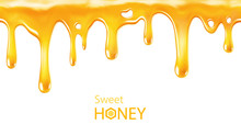 Dripping Honey Seamlessly Repeatable
