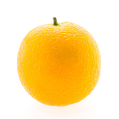 Wall Mural - Orange fruit isolated on white background