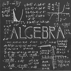 01 Algebra Formula Board