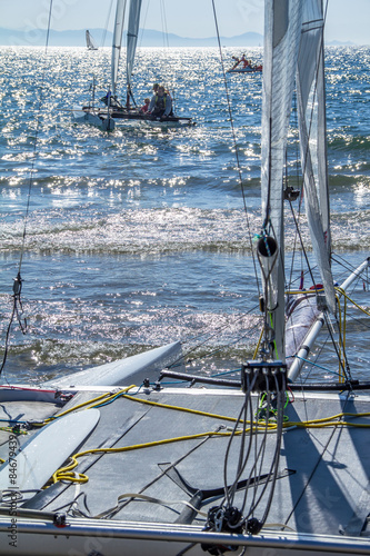 Naklejka na szybę Regata a vela