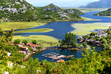 Fototapeta Kosmos - Karuc village on Lake Skadar, Montenegro