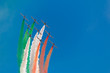 Tricolors arrows of republic day 