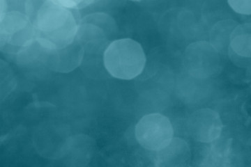 blue bokeh
