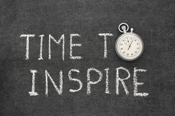 Wall Mural - time to inspire
