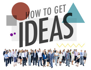 Poster - ideas thinking concept inspiration creativity concept