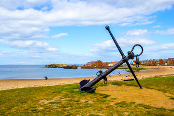 beach in north berwick, scotland