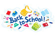 © passengerz - Back to school lettering or design template