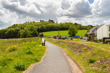 Wall Mural - Llansteffan Wales UK