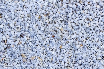 Gravel texture consisting of light stones