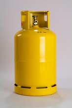 Yellow Gas Bottle