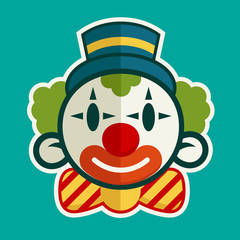 Wall Mural - Birthday Clown