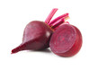Ripe beet isolated on a white.