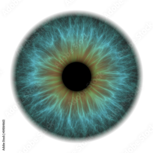 Naklejka dekoracyjna Pupille mit Iris