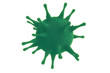 3D virus or germ illustration