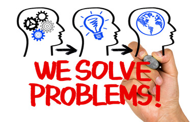 Wall Mural - we solve problems