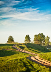 Canvas Print - Dusty Road