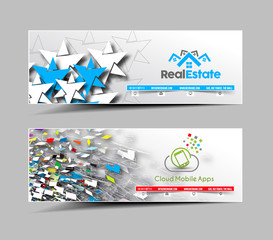 Wall Mural - elegant homes header & banner design