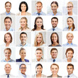 © Syda Productions - collage with many business people portraits