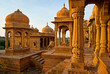 Royal cenotaphs  in Jaisalmer, Rajasthan, India