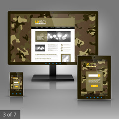 Applications template design