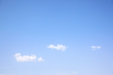 Wall Mural - almost cloudless sky