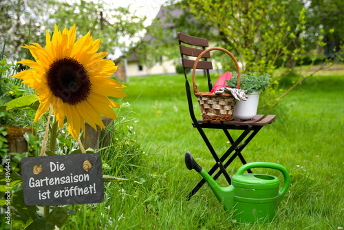 Die Gartensaison ist eröffnet Stock 사진 | Adobe Stock