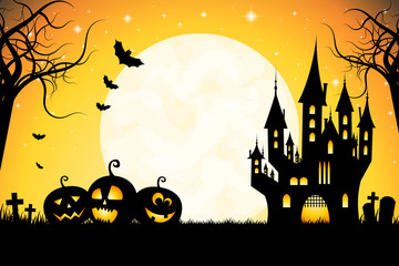 Wall Mural - Halloween concept