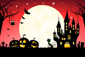 Wall Mural - Halloween concept