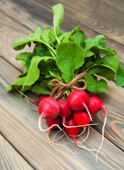 Poster - Fresh organic radish