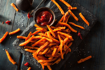 Homemade Orange Sweet Potato Fries