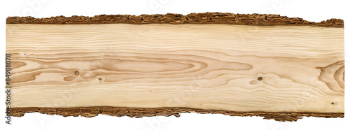 Fotografía Nice wooden board on white background