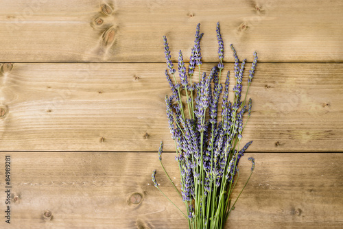 Nowoczesny obraz na płótnie Mazzo di lavanda, texture