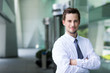 © leungchopan - Businessman standing at outdoor