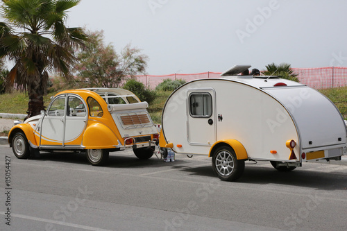 Cuadros en Lienzo Automático, Citroen, 2CV, Oldtimer, Ente,