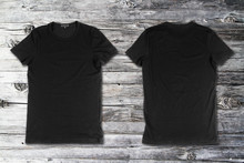 Blank Black T-shirts