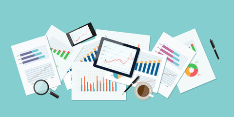 Aufkleber - Vector  business finance and investment background