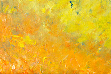 Abstract Painting In Impressionism Style In Close-up	