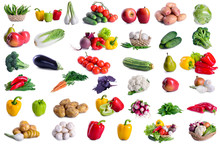 Collection Of Lot Vegetables